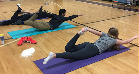 Good-bye to your old 'gym class' Hello high school yoga class!