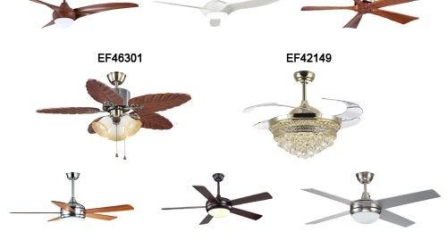 Elegant Decorative Ceiling Fan