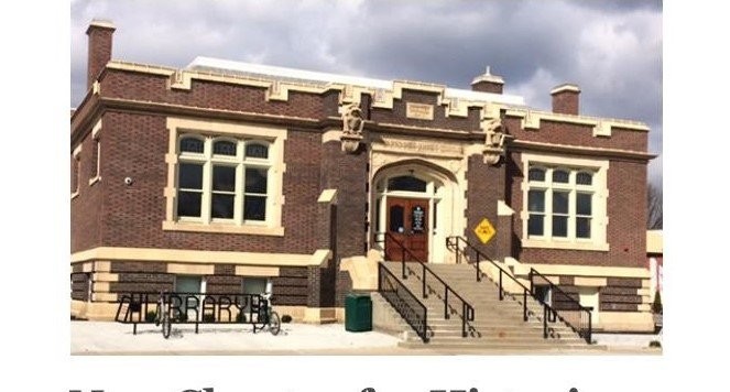 East Washington Street Branch Library wins Indiana Landmarks Preservation  Award.