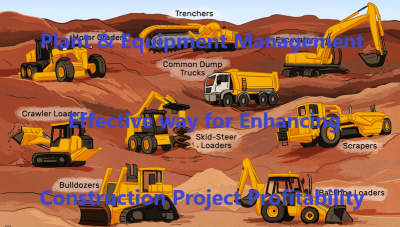 Plant & Equipment Management:: Effective way for Enhancing Construction  Project Profitability