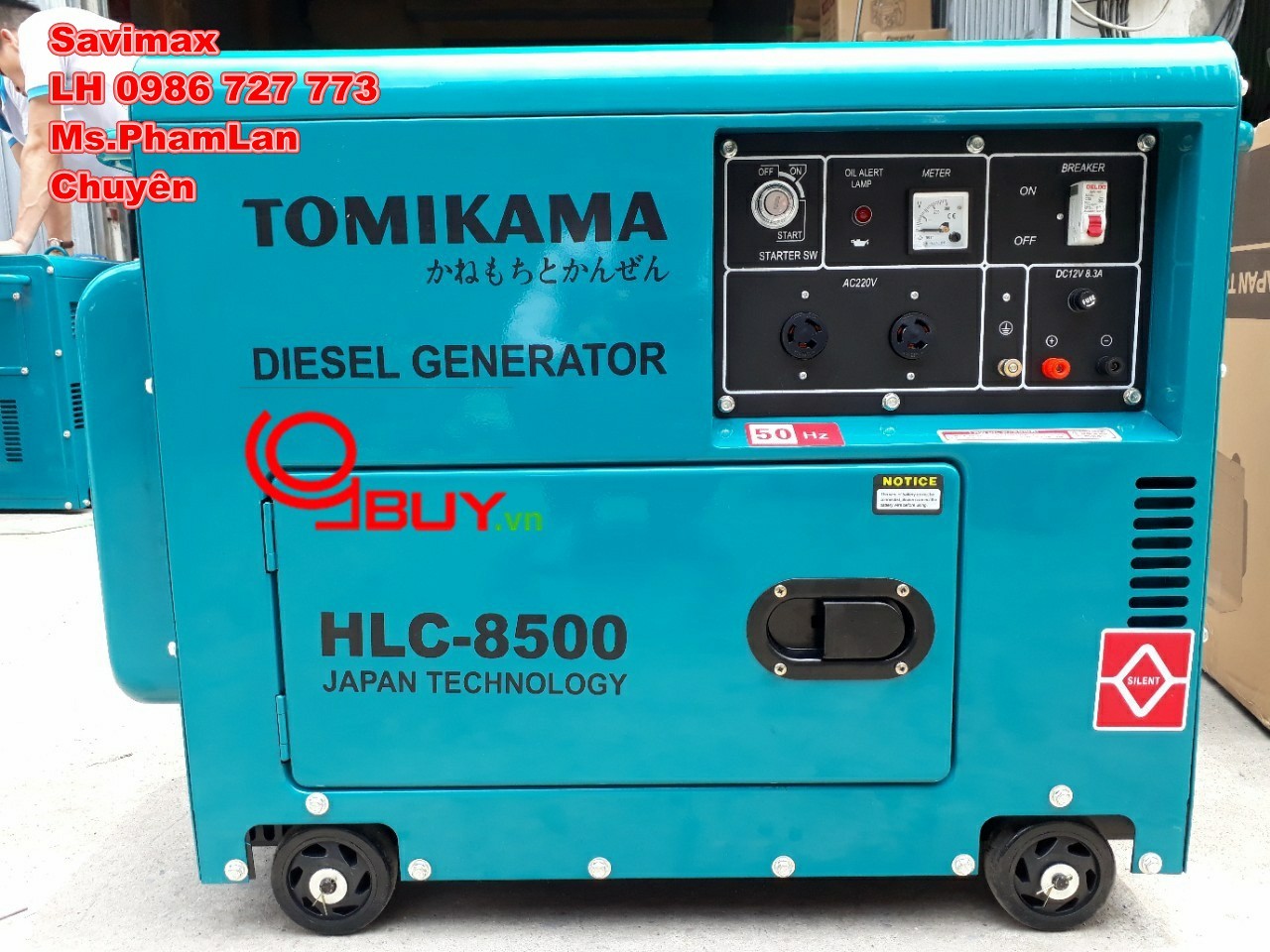 Máy phát điện Tomikama mua ở đâu tại Hà Nội - 2