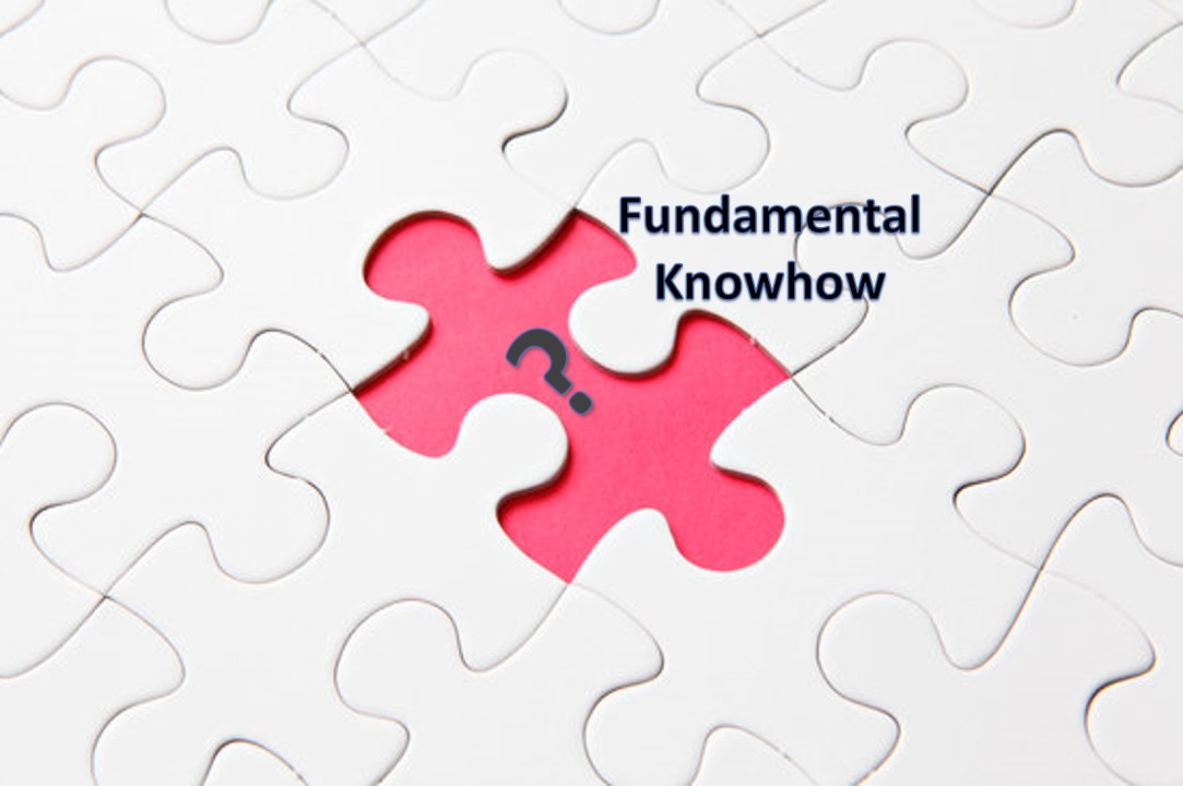 Fundamental know how is INDEED fundamental Fundamental know how is INDEED fundamental