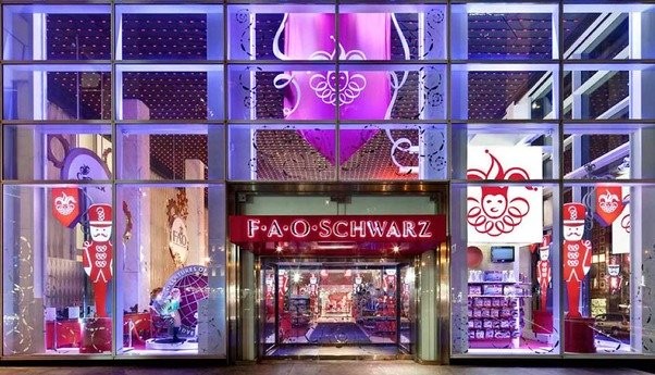 FAO Schwarz: Toys 'R'nt' Us Any More