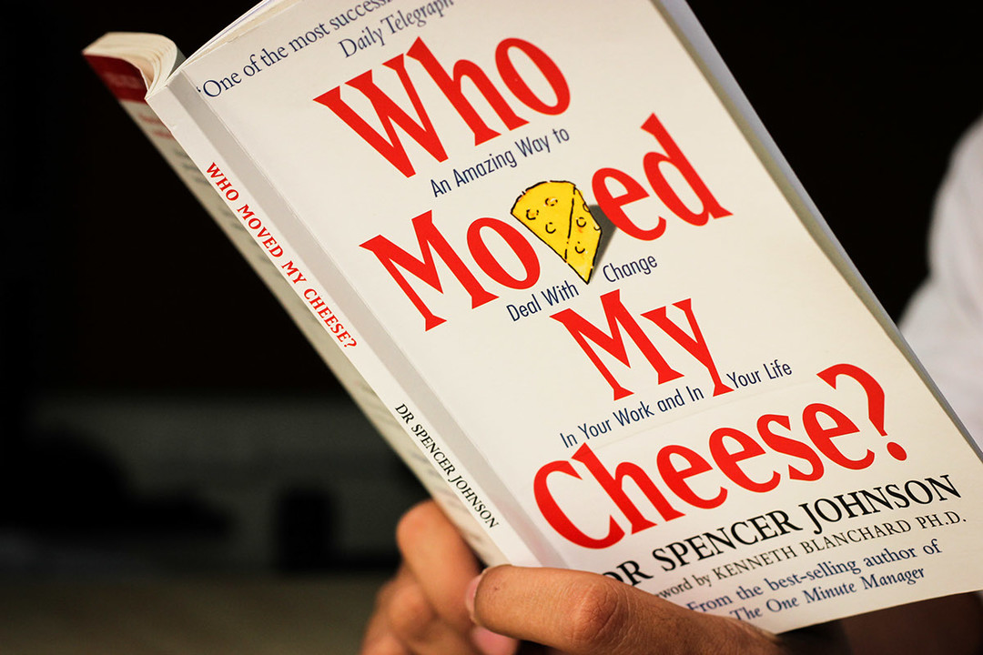 Powerful Life Lessons from the book " Who Moved My Cheese?