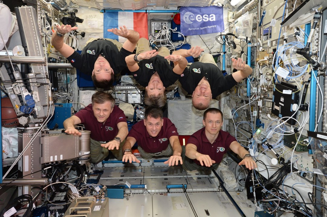 There are many paths to space. The current Space Station crew and their careers