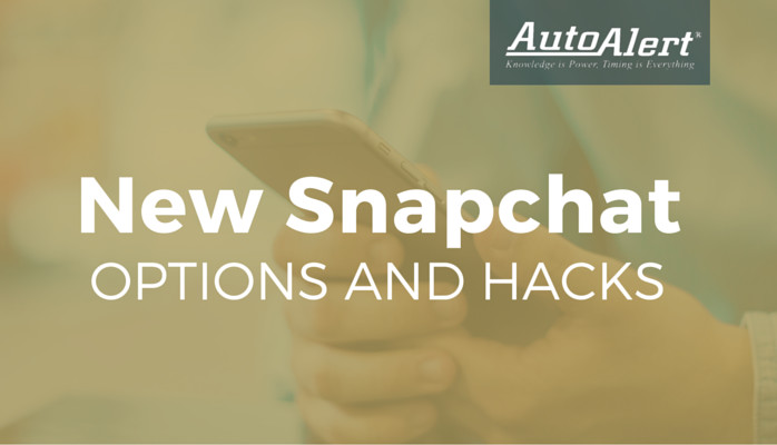 New Snapchat Options and Hacks 