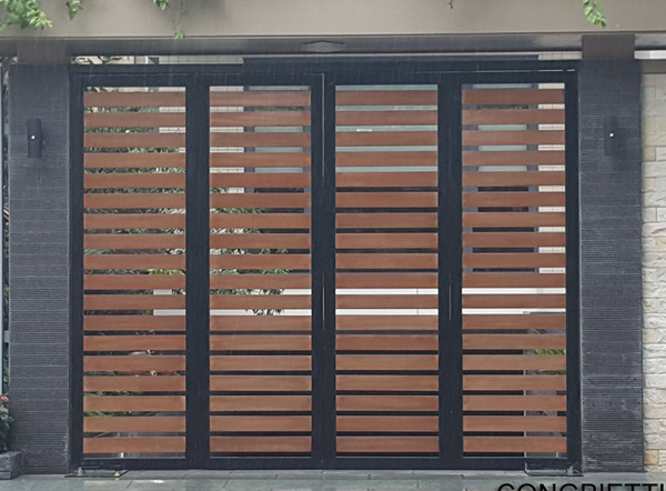100+ mẫu cửa cổng sắt hộp 4 cánh đẹp, đơn giản, hiện đại, mới nhất