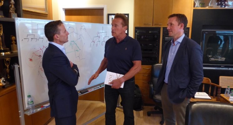Talking One Mission with Governor Schwarzenegger