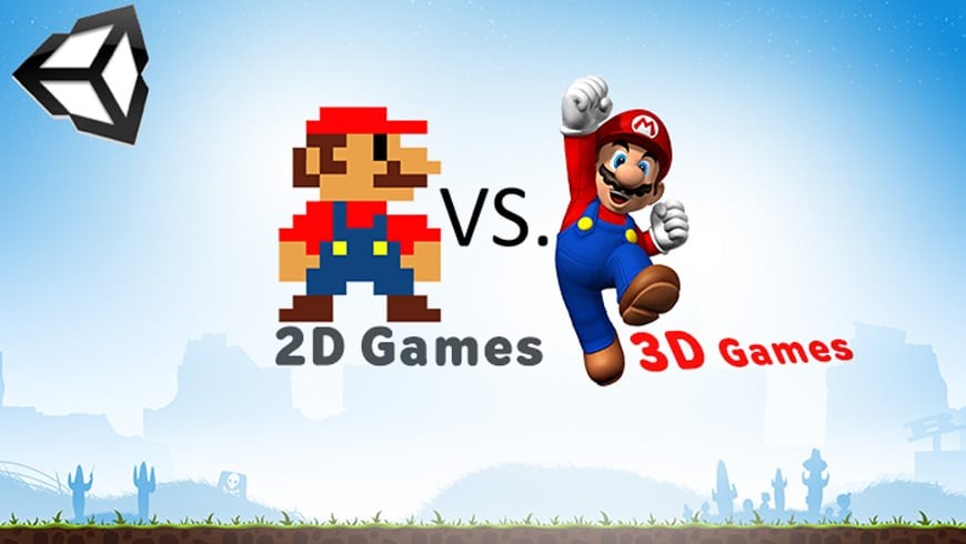 What are the Benefits of 3D and 2D Game Development?