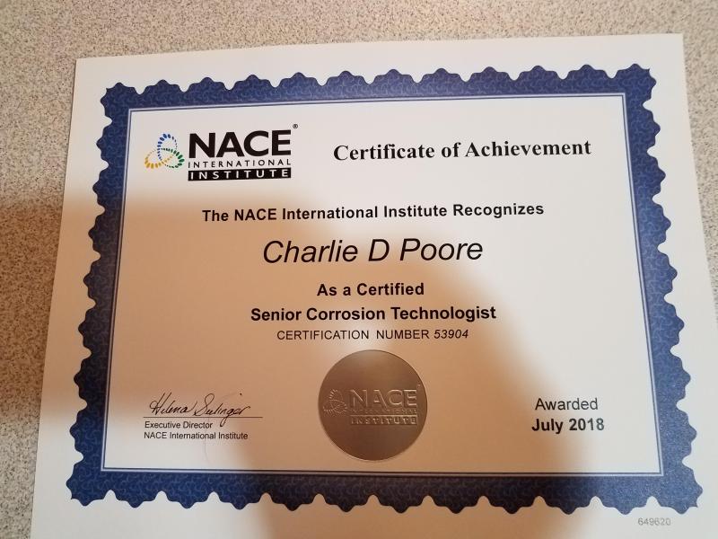 Charlie Poore on LinkedIn: It is official recieved my NACE Senior Charlie Poore on LinkedIn: It is official recieved my NACE Senior