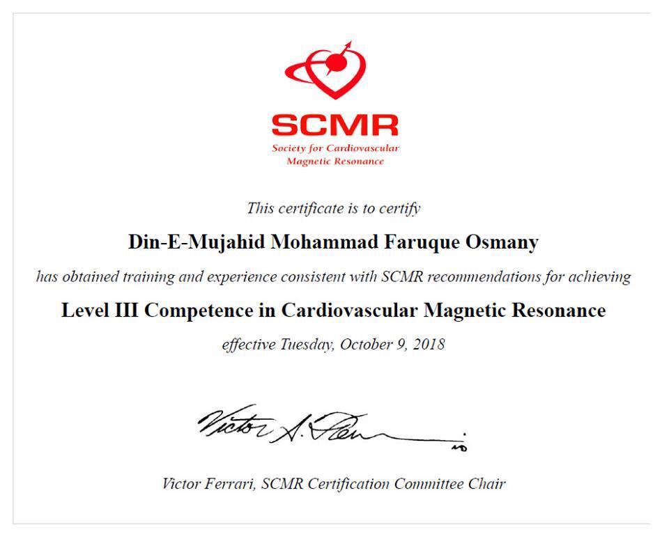 Dr D M M F Osmany on LinkedIn: My level III certification in Cardiac Dr D M M F Osmany on LinkedIn: My level III certification in Cardiac