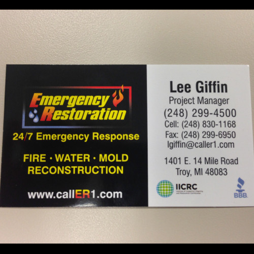 Lee Giffin - Project Manager - Emergency Restoration | LinkedIn