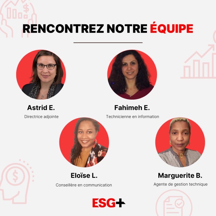 Marianne Gauthier on LinkedIn: Équipe ESG+
