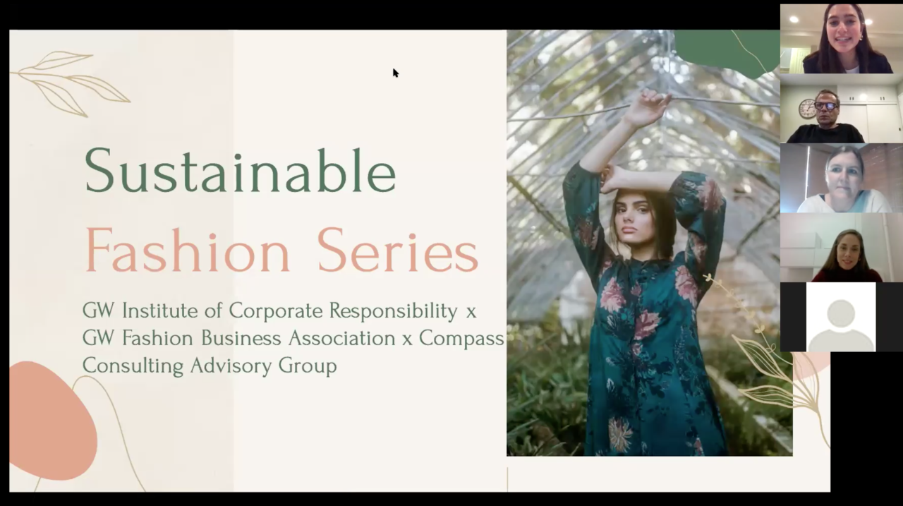 Sustainable Fashion Series Update