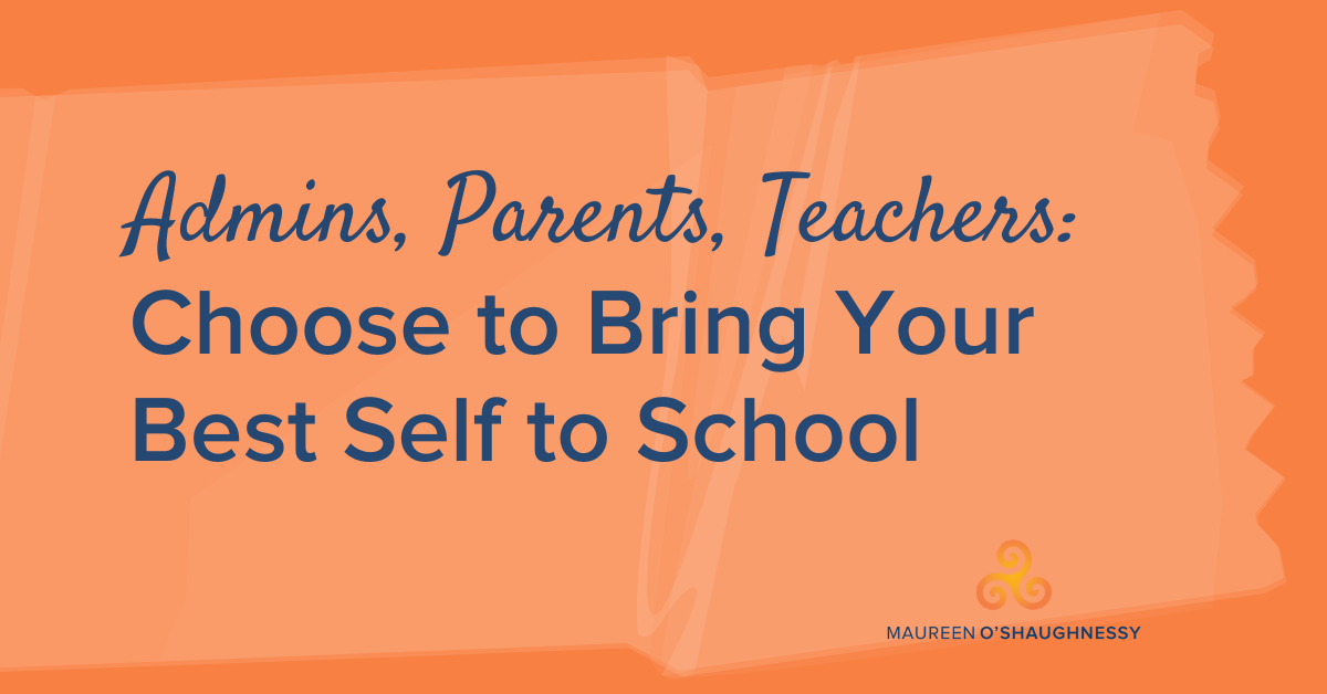 Choose to Bring Your Best Self to School