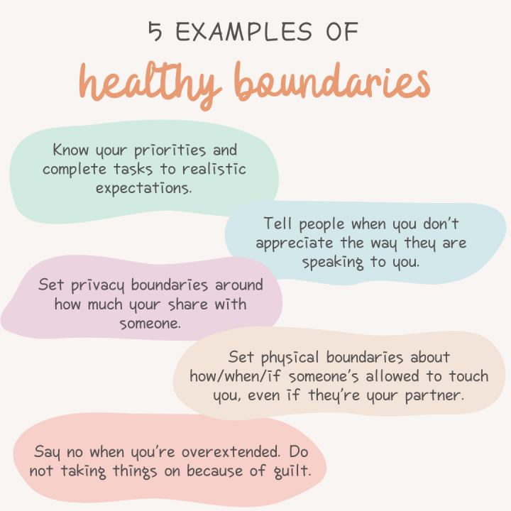 Setting healthy boundaries is not easy but absolutely necessary