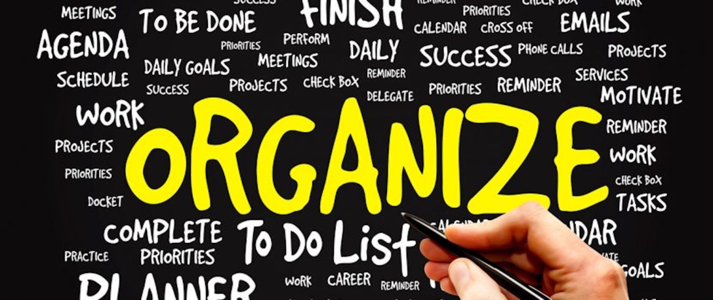 Four tips to stay organized
