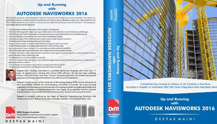 Announcing the Worldwide Release of my Navisworks 2016 Book