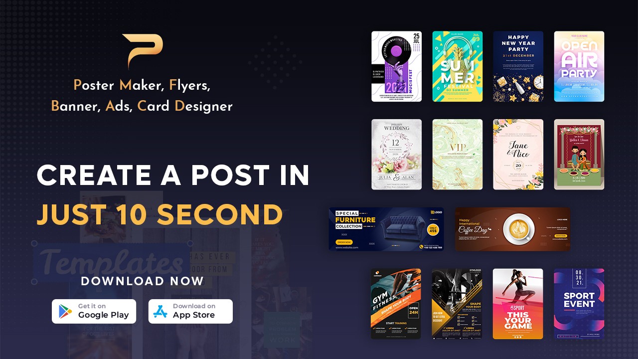TRANSFORM YOUR BUSINESS INTO BRAND - Poster Maker
