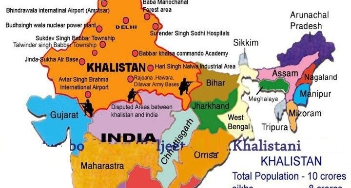 India in Trouble at the rise of Khalistan Movement