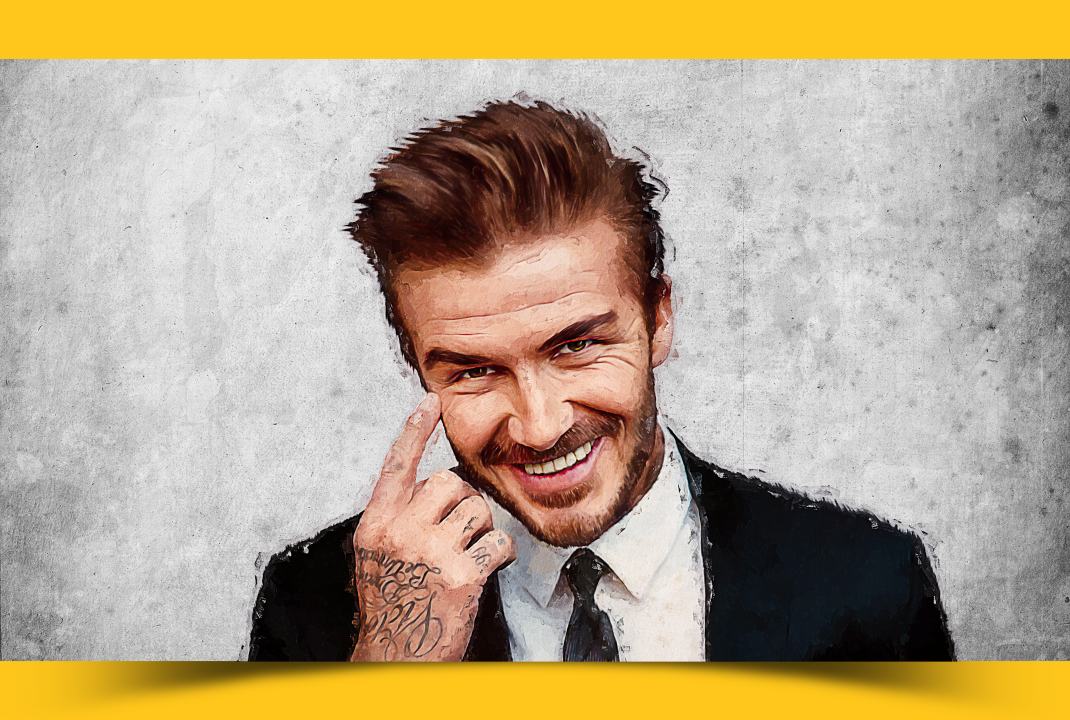 David Beckham - Digital Painting
