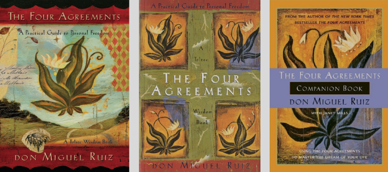 The Four Agreements - a powerful book about personal freedom!