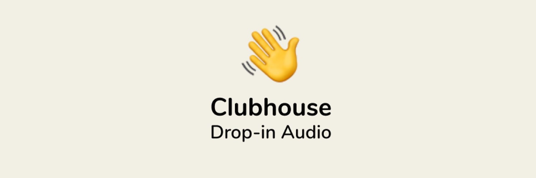 I am inviting you to Clubhouse!