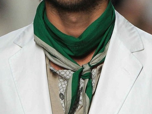 matching mens ties and women's scarves