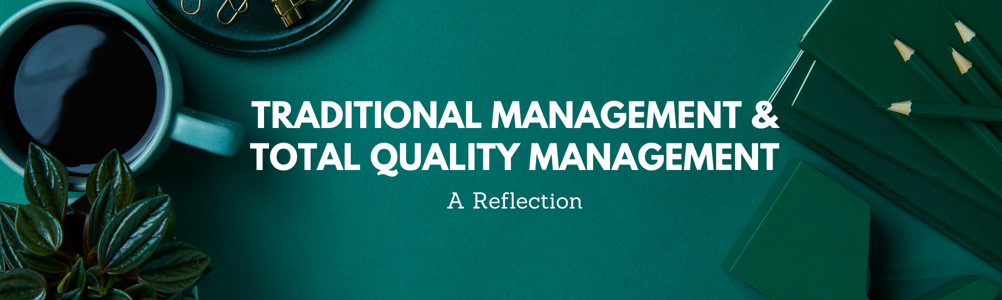 difference between total quality management and traditional management