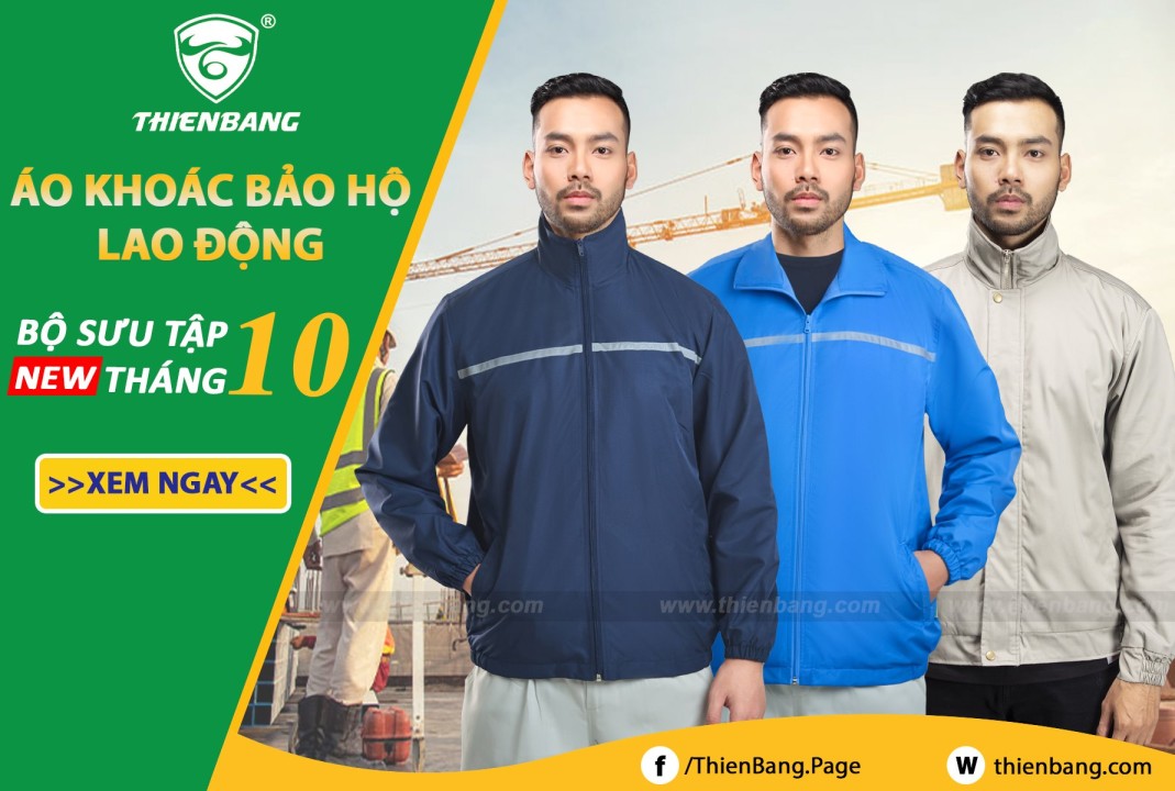 Xưởng may Thiên Bằng cung cấp áo khoác gió đồng phục tại TP.