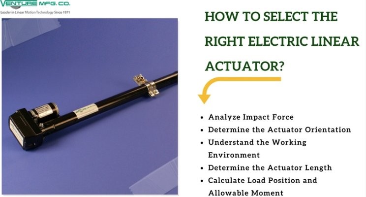 How to Select the Right Electric Linear Actuator?