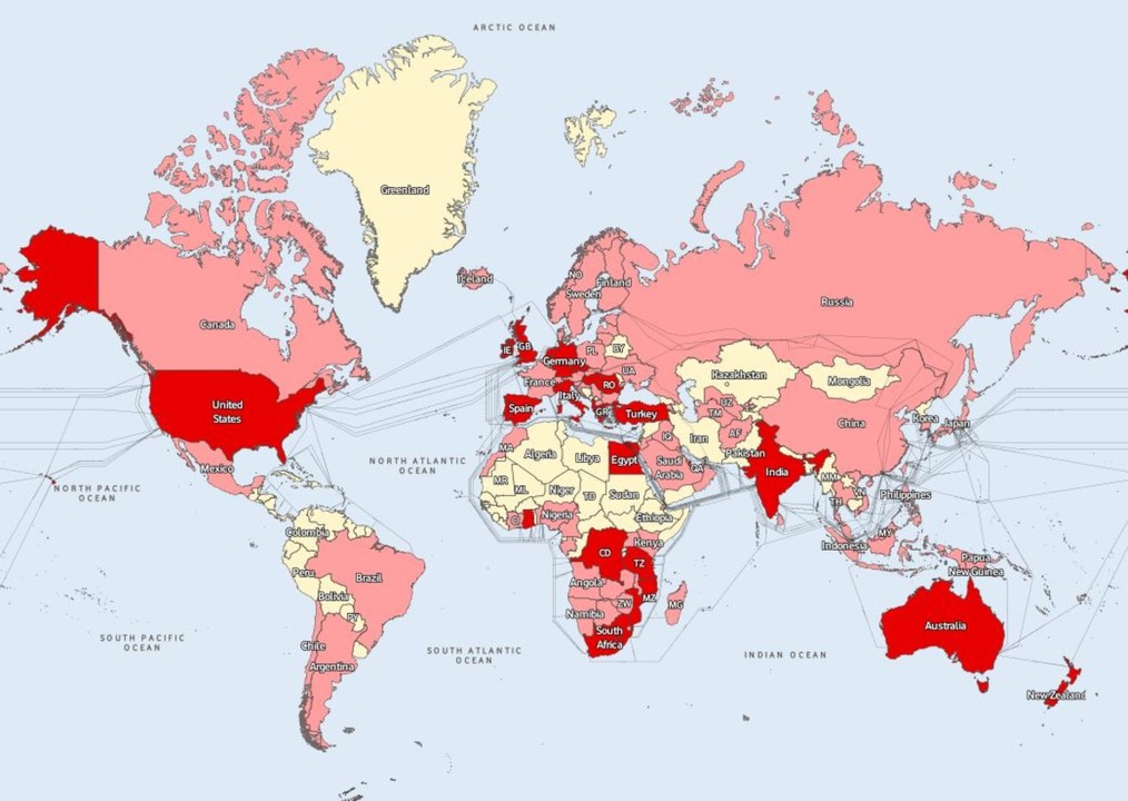 vodafone world traveller countries list