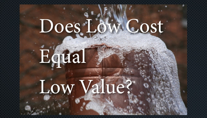 Why Is Water Too Cheap?