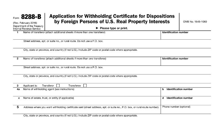FIRPTA Withholding Exemption Certificate Seller s Plan Ahead and Beware FIRPTA Withholding Exemption Certificate Seller s Plan Ahead and Beware