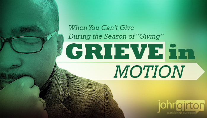 Out Of Work? Grieve In Motion!