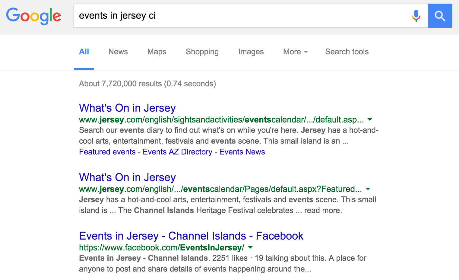 events in jersey ci on google.je 