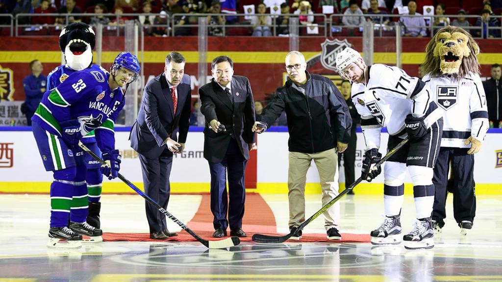 The NHL Scores Big In China