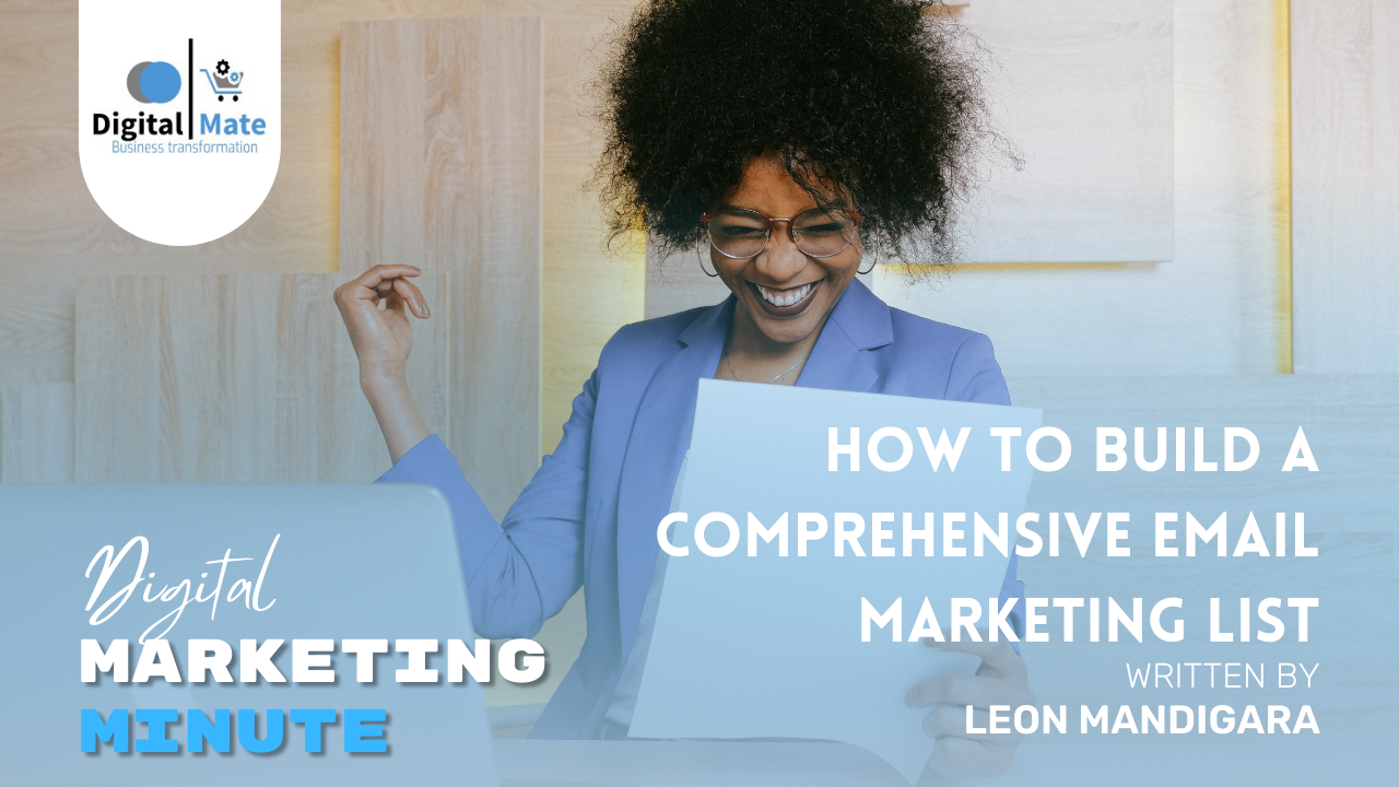 How To Build A Comprehensive Email Marketing List