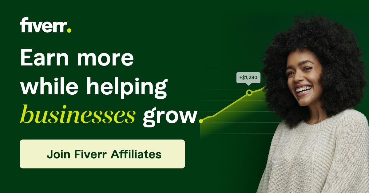 Fiverr Affiliate program.