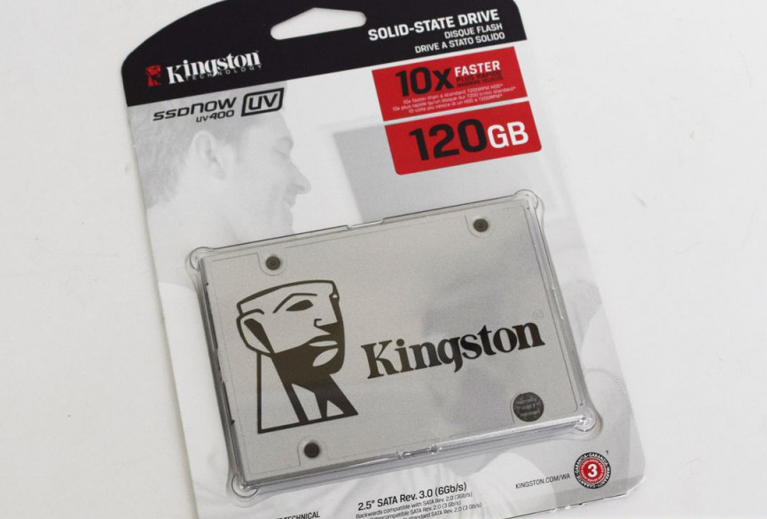 Quest for speed: 3. Kingston UV400 SSD