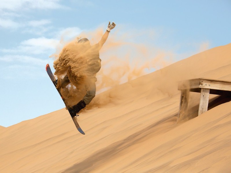 LET’S EXPLORE Sandboarding in Egypt