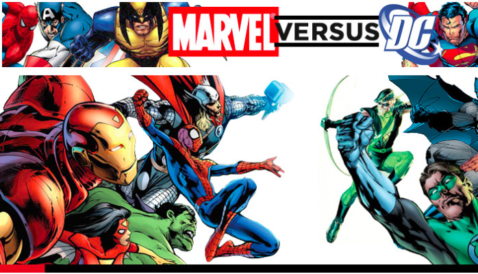 Marvel vs DC- Clash of the Cinematic Universe