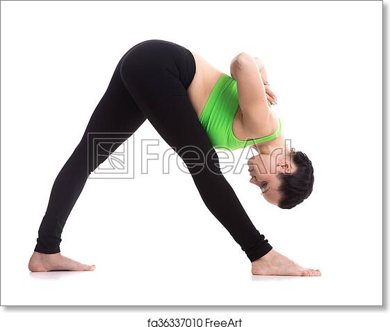 Forward Bends for Stress Relief (7): Parshvottanasana Intense Side Stretch Pose