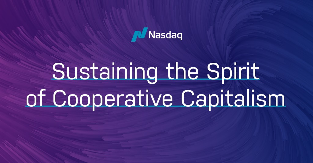 Sustaining the Spirit of Cooperative Capitalism 