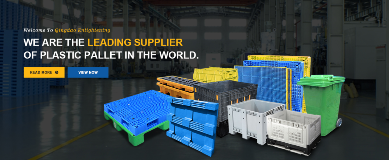 plastic pallet important role in the supply chain