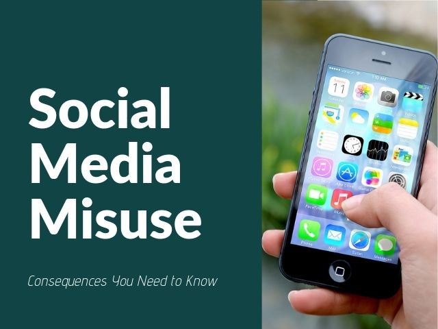 Jaké je zneužití sociálních médií?