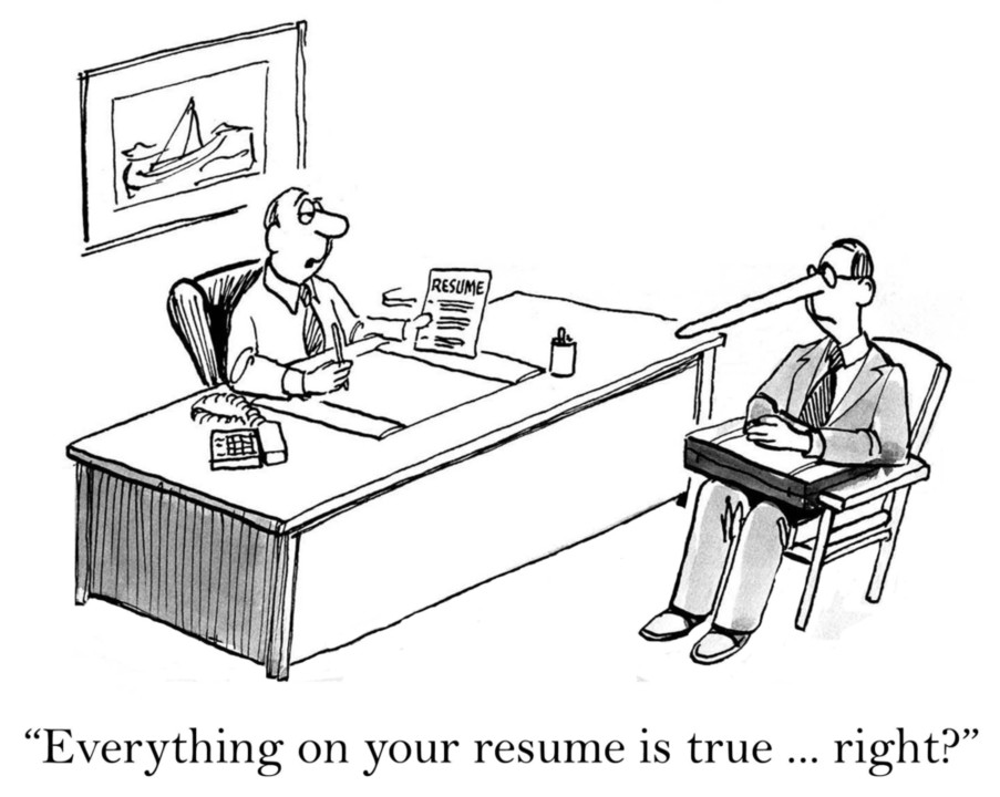 Read This Before You Exaggerate on Your Resume