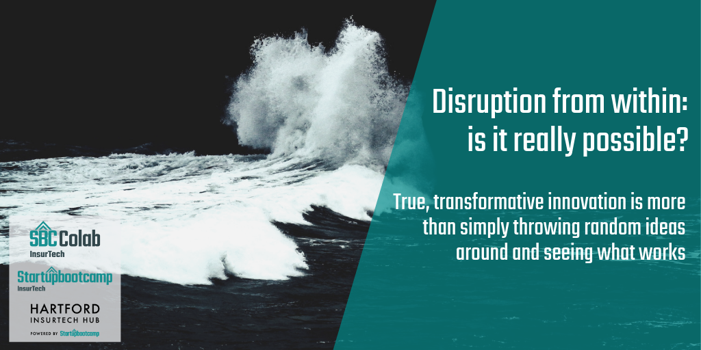 #ITC2018: Disruption from within – is it really possible? 