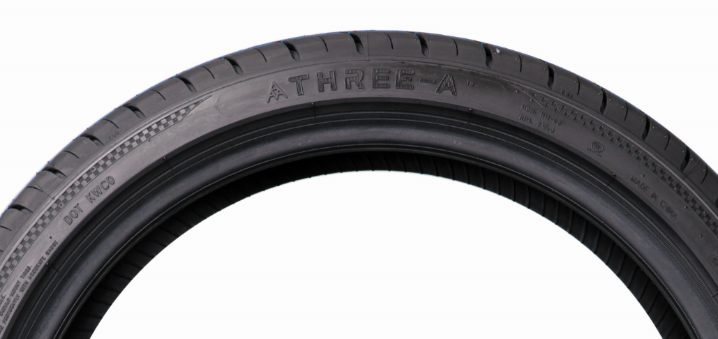 Rim Protector on a tyre