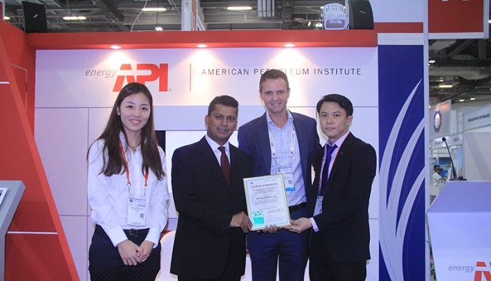 Halliburton First in Eastern Hemisphere to Receive API Q2 Certification Halliburton First in Eastern Hemisphere to Receive API Q2 Certification